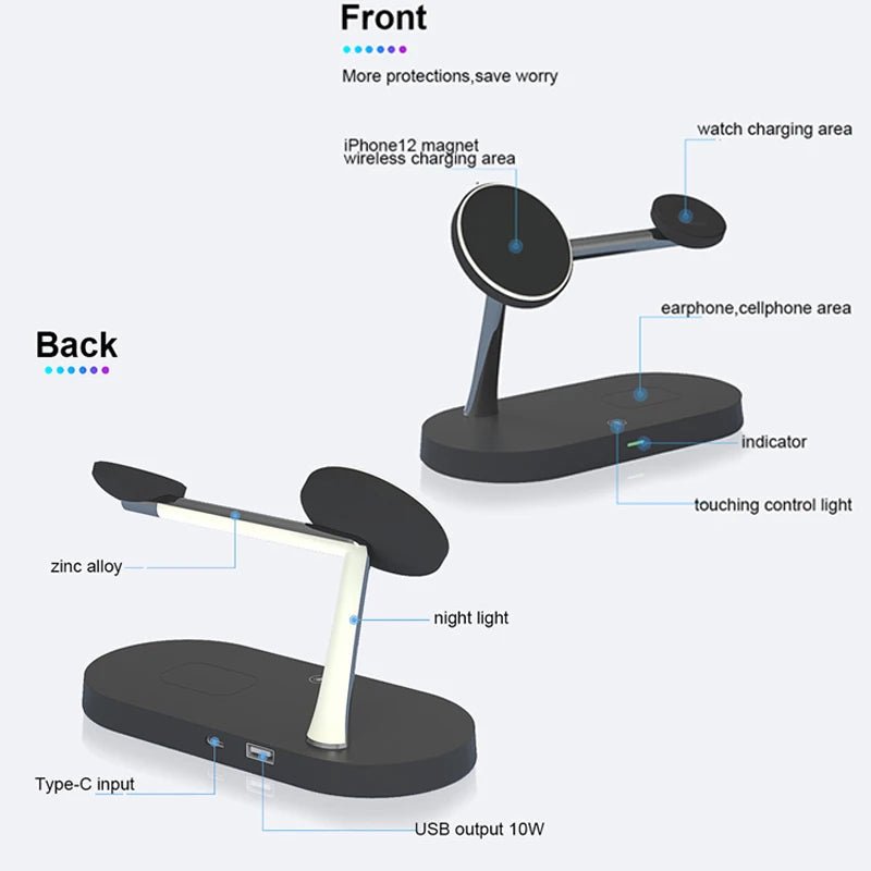 3-in-1 Laadstation voor iPhone, Watch en AirPods 7