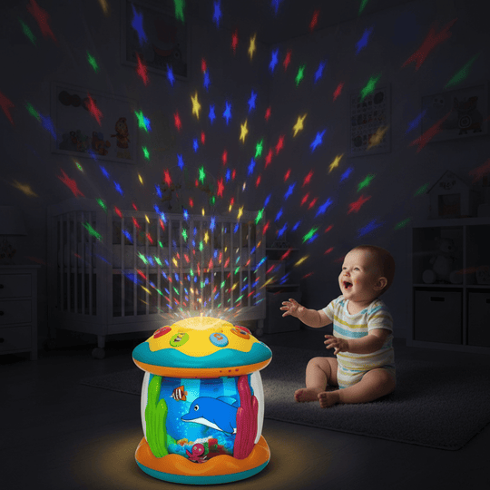 Baby Drum Speelgoed met Licht en Geluid 0