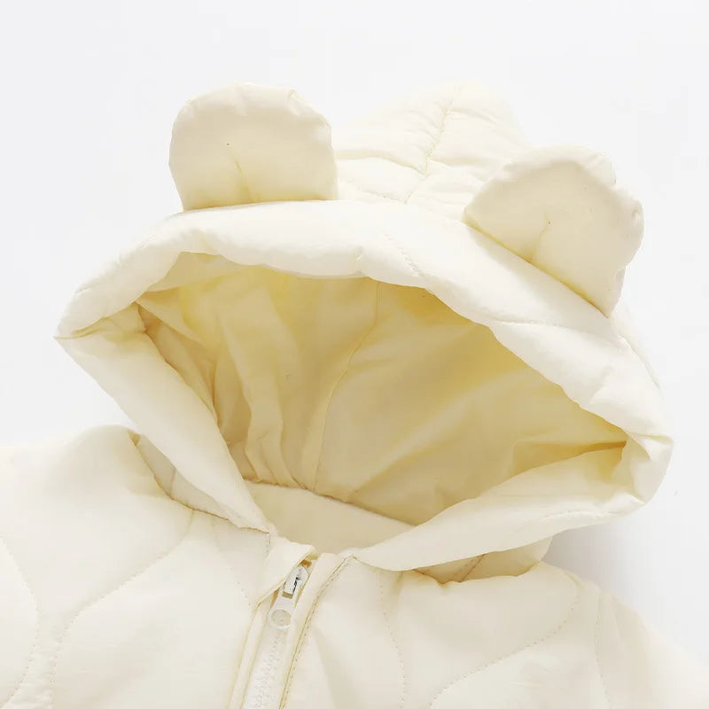 Baby Winteroverall met Capuchon en Berenmotief 5