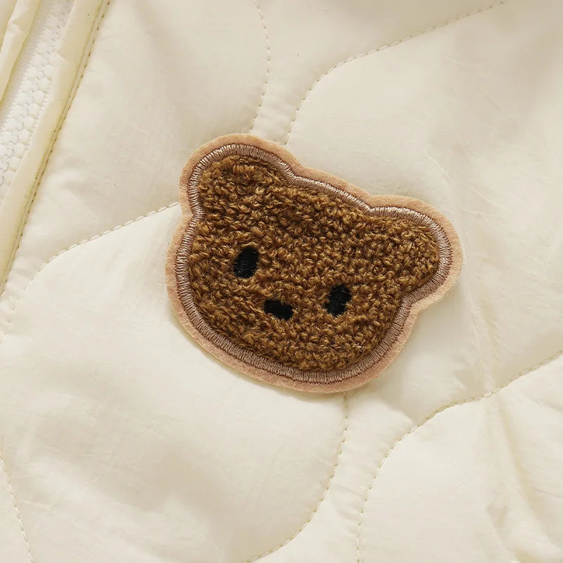 Baby Winteroverall met Capuchon en Berenmotief 6