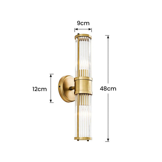 Badkamerwandlamp Gouden Afwerking Stijlvol 7