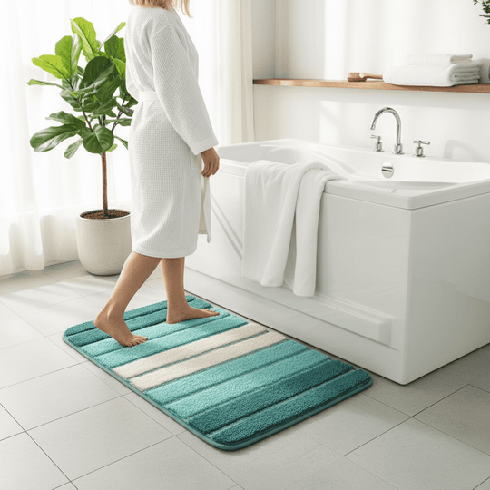 Badmat Antislip Sneldrogend voor Badkamer 50 x 80 cm 1