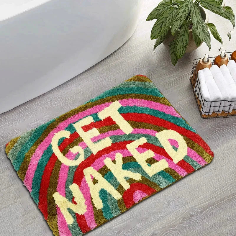 Badmat Regenboog Design Antislip 0