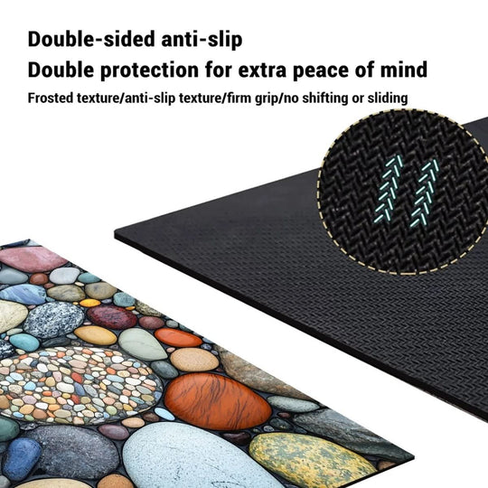Badmat voor Badkamer en Keuken met Antislip Design 6