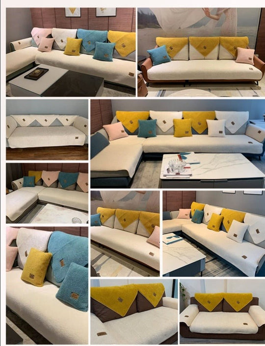 Bankhoes Winter Stijlvolle Bescherming Met Antislip Ontwerp 8