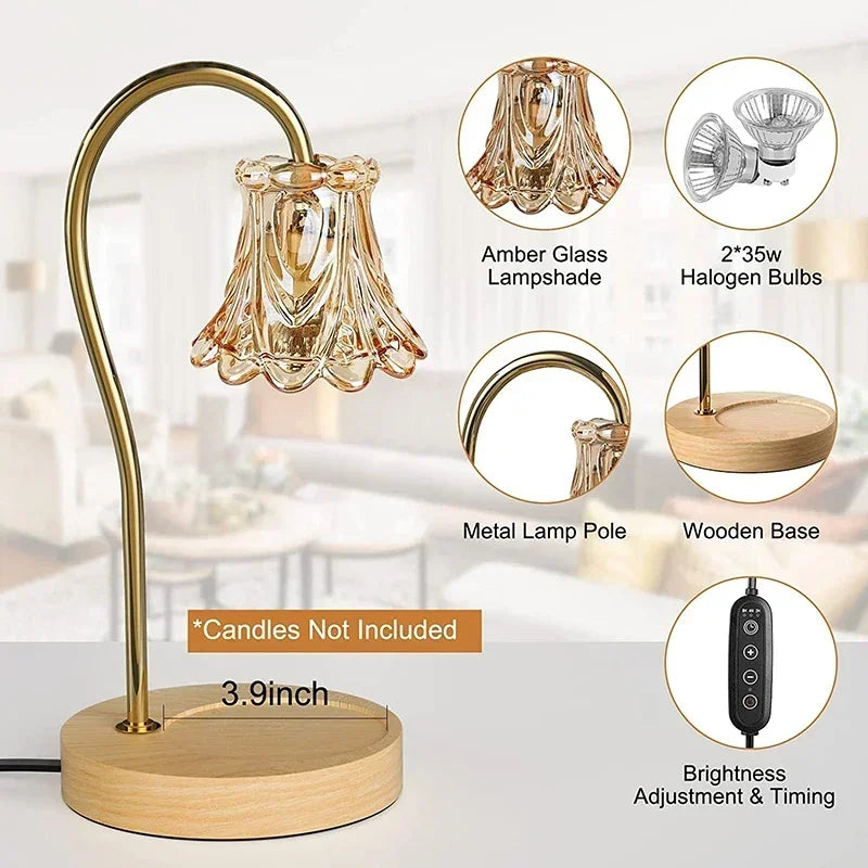 Bloemvormige Kaarsverwarmer voor Woningdecoratie 5