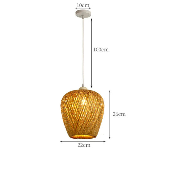 Boho Rotan Hanglamp voor een Warmere Sfeer 9