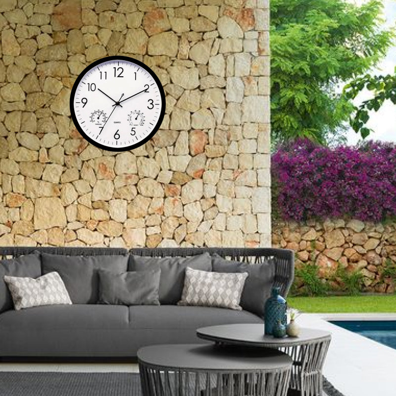 Buiten Wandklok Klassiek Design voor Tuin en Terras 4