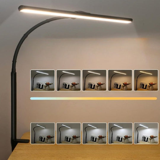 Bureau Lamp LED Flexibele Zwanenhals voor Thuis en Kantoor 1