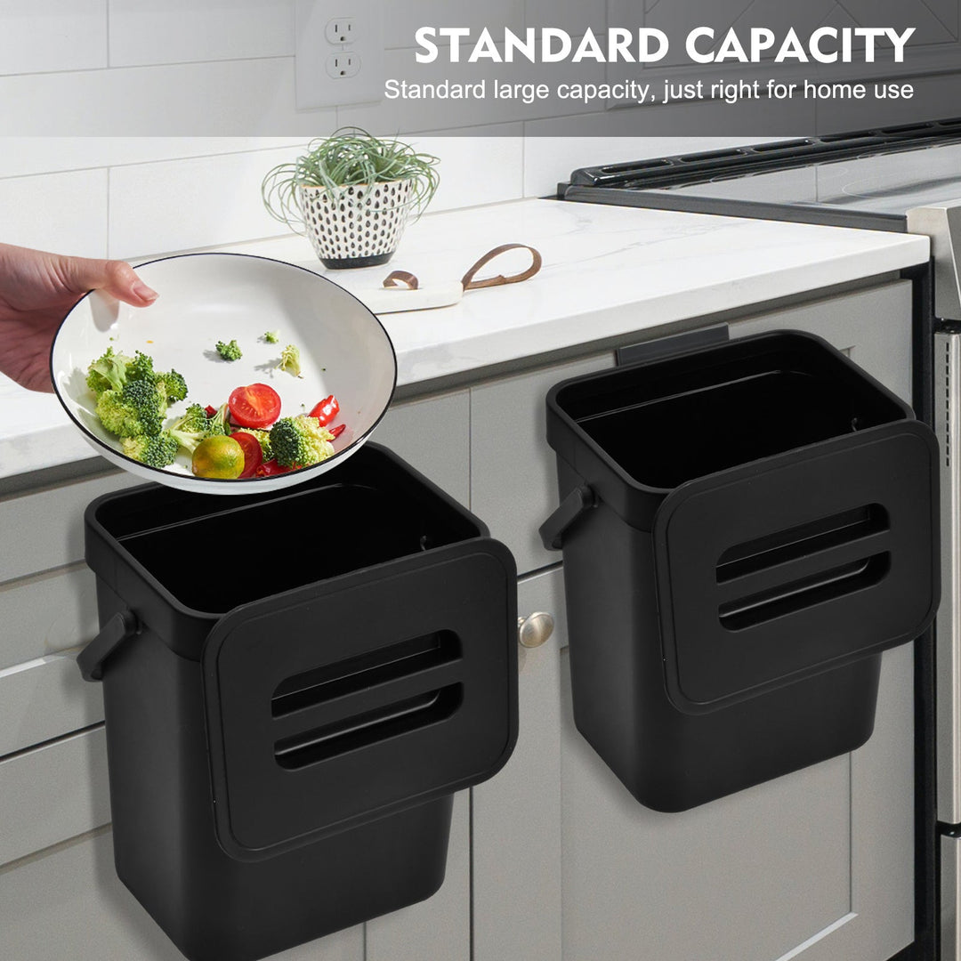 Compacte Keuken Compostbak voor Organisatie en Duurzaamheid 1
