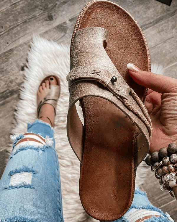 Dames Comfortsandalen met Verstelbare Riemen en Anatomisch Voetbed 3