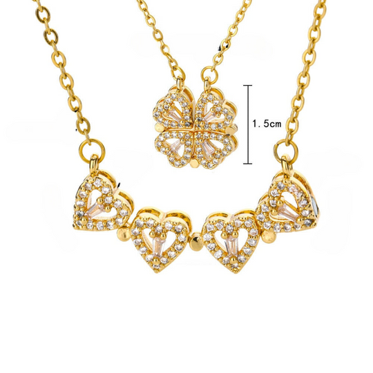 Dames Halsketting met Diamanten Accenten 6