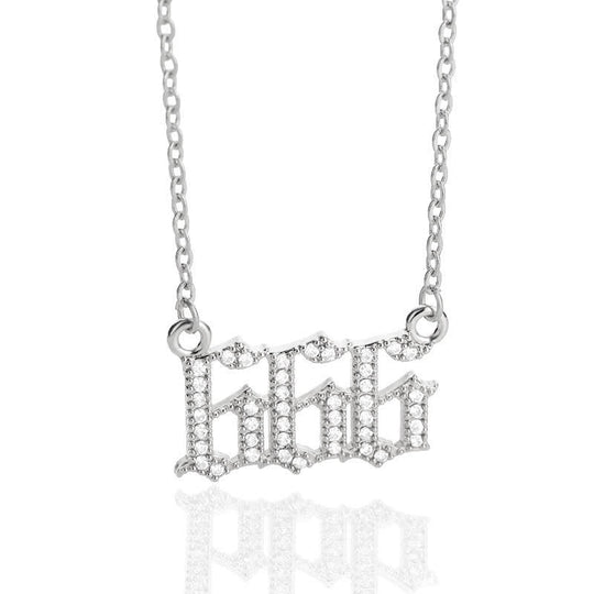 Dames Ketting met Engelnummer Design 13