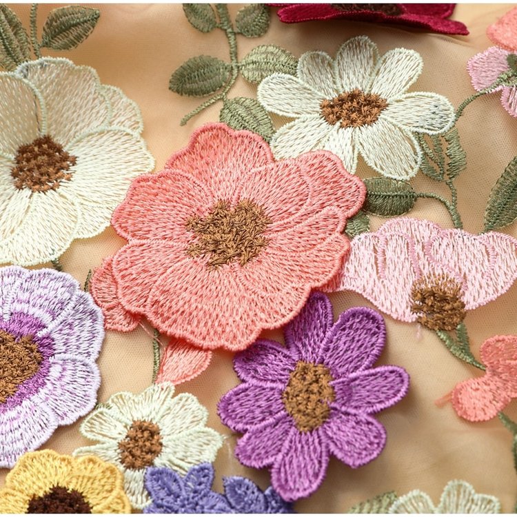 Dames Midi Jurk met Bloemenprint en Hoge Kraag 2