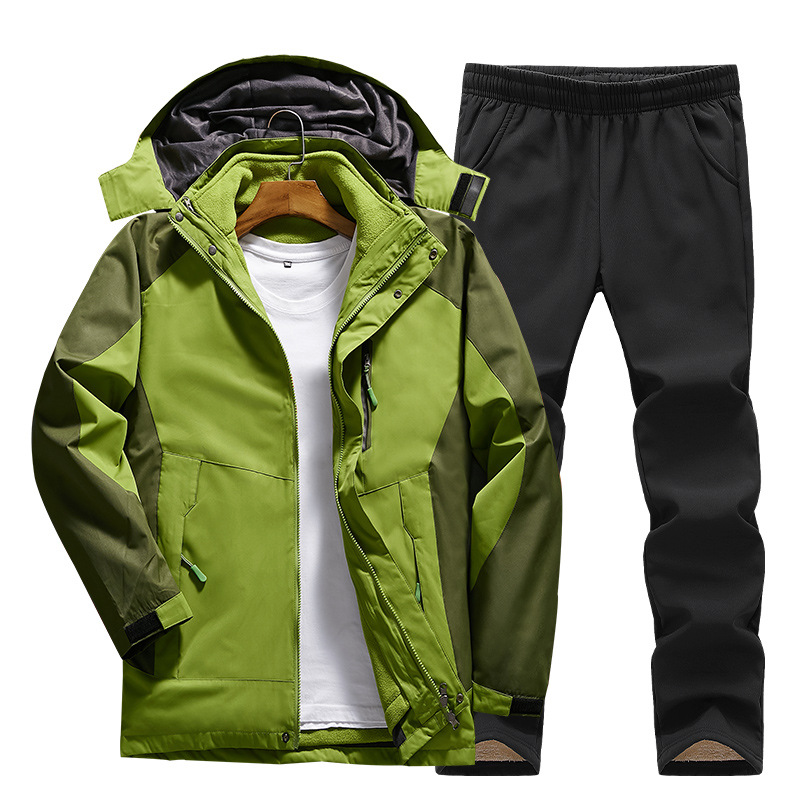Dames Outdoor Set met Fleecejack en Wandelbroek 3-in-1 Functie 4