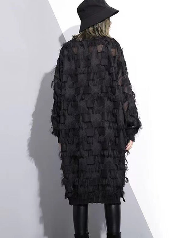 Dames Oversized Jurk met Kanten Details 1