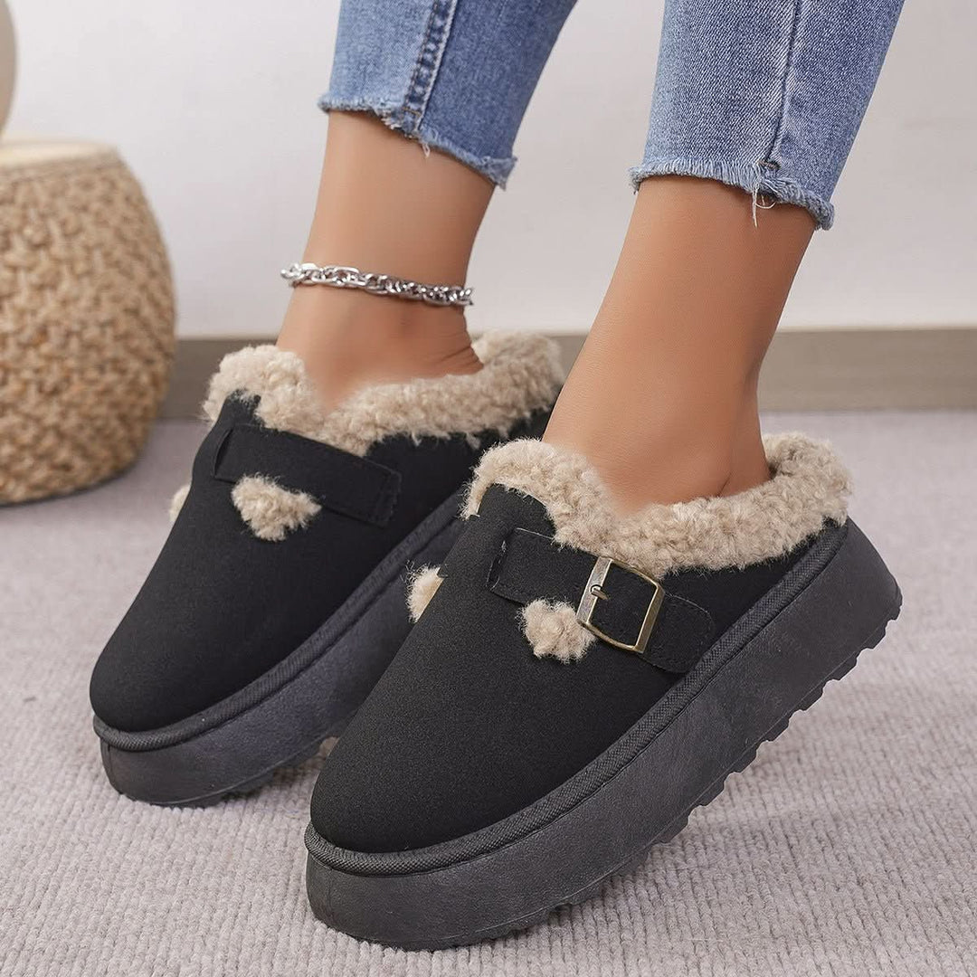 Dames Pantoffels Comfortabel Pluche met Antislipzool 2