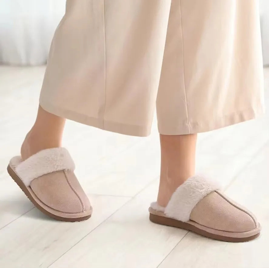 Dames Pluche Huisslippers met Zachte Voering 4