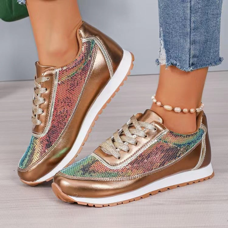 Dames Sneakers Glanzend Design 1