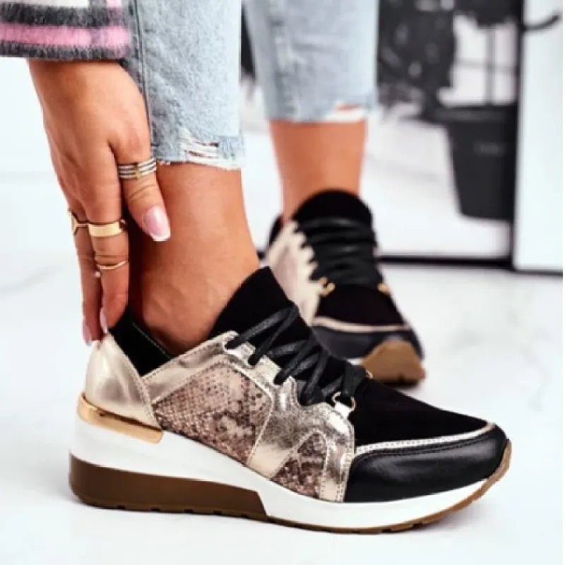 Dames Sneakers Modern Ergonomisch Ontwerp voor Vrije Tijd en Wandelen 5