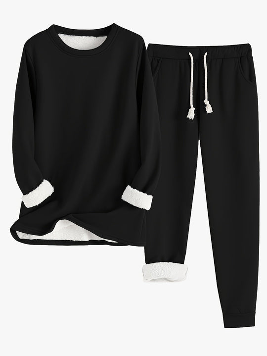 Dames Tweedelige Loungeset Casual 3