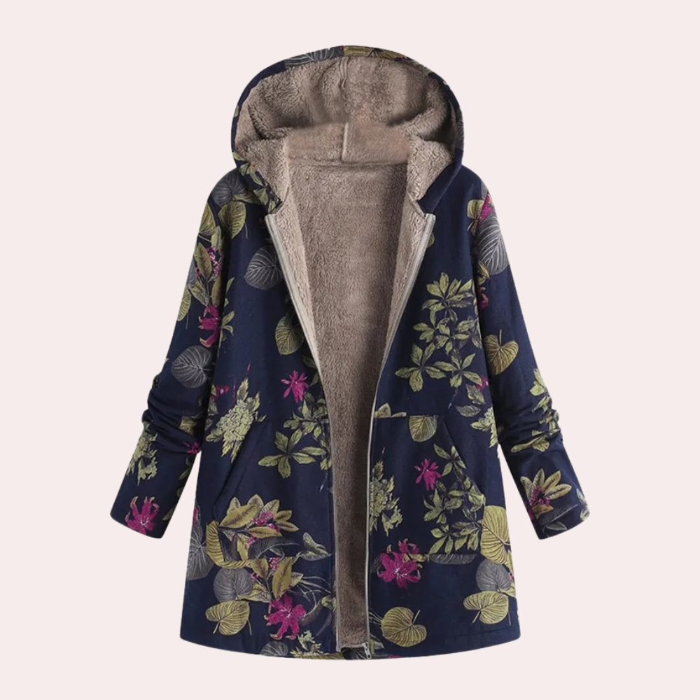 Dames Winterjas Met Zachte Voering en Moderne Stijl 4