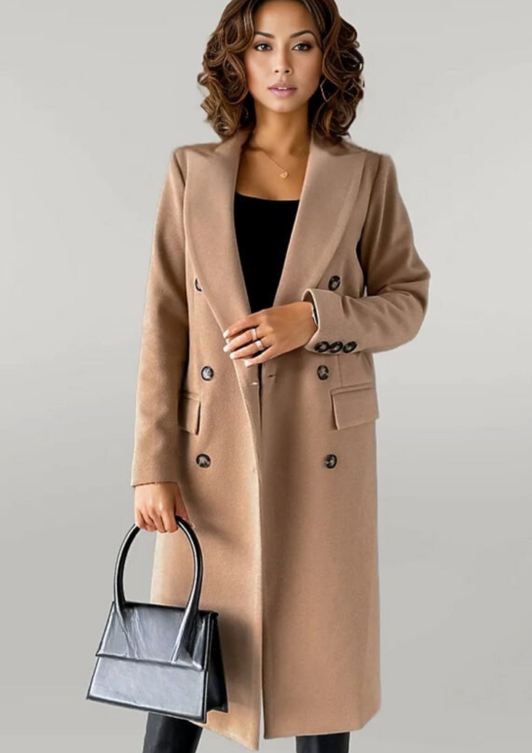 Dames Winterjas Scandinavische Stijl Met Comfortabele Pasvorm 8