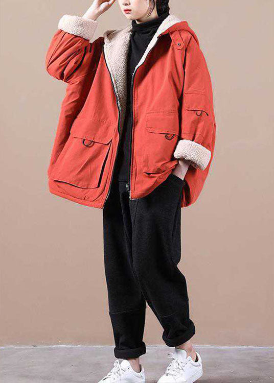 Dames Winterparka met Capuchon en Ritssluiting 2