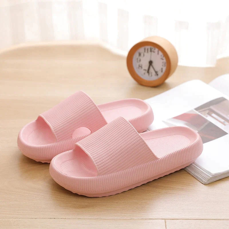 Dames Zomerslippers met Dikke Zool en Brede Band voor Comfortabele Zomerlook 5