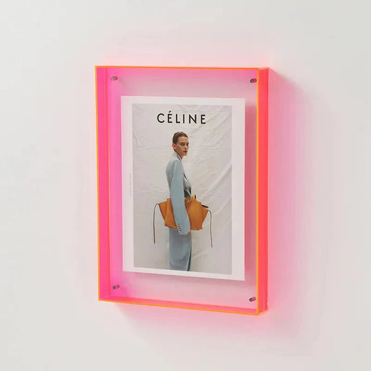 Decoratief Fotolijstje PrismFrame met Kleurrijke Randen 13