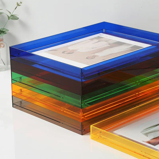 Decoratief Fotolijstje PrismFrame met Kleurrijke Randen 2