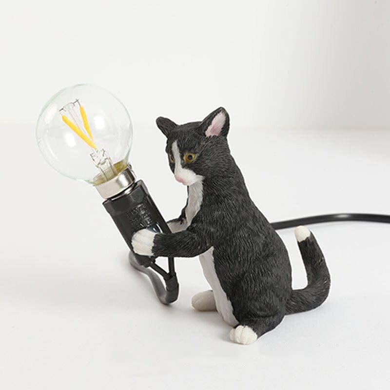 Decoratieve Tafellamp Kattenbeeldje 4