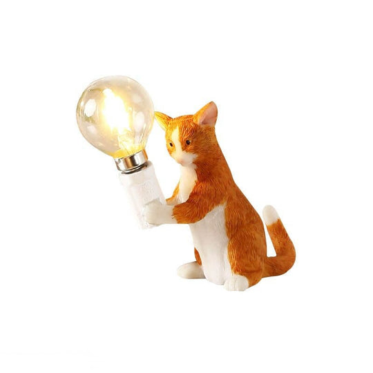 Decoratieve Tafellamp Kattenbeeldje 7