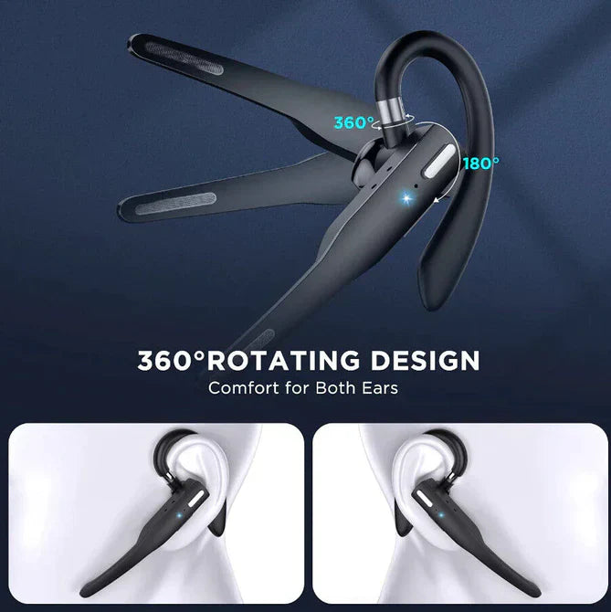 Draadloze Bluetooth 5.1 Headset met Dubbele Microfoon 7