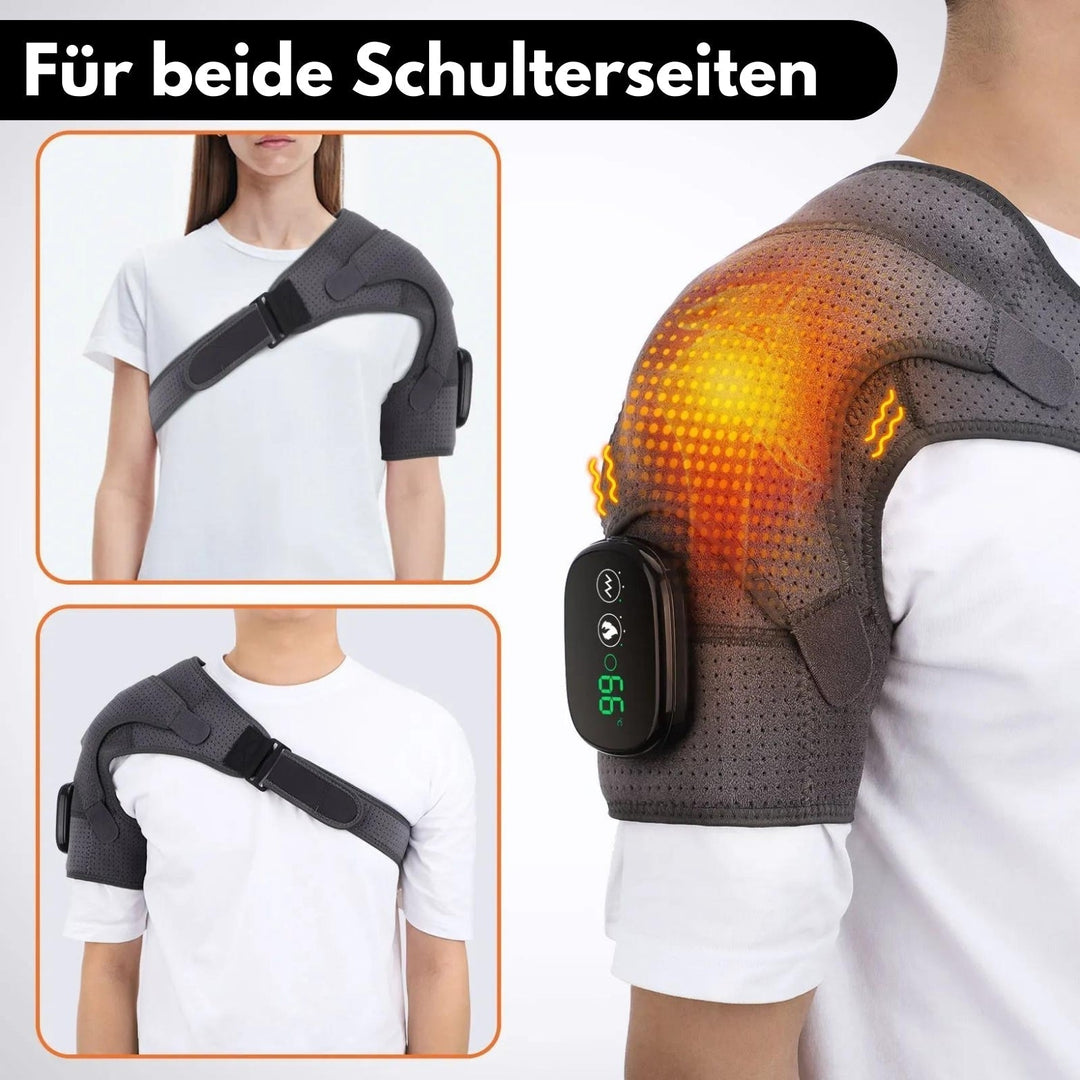 Draagbaar Schouderapparaat met Warmtefunctie en Microvibraties 1
