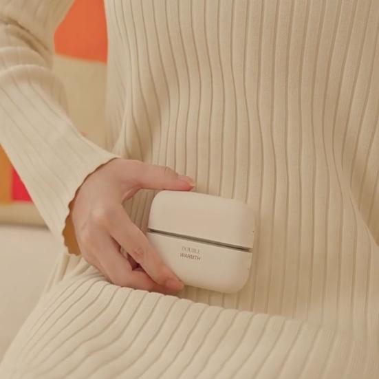 Draagbare Elektrische Handwarmer 2-in-1 Compact voor Koude Dagen 4
