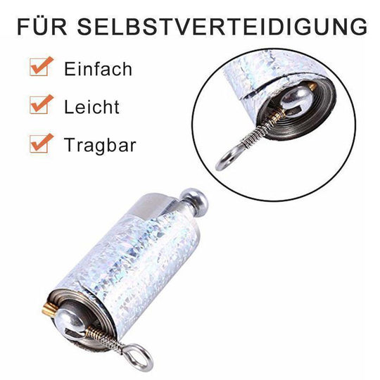 Draagbare Metalen Staaf voor Zelfverdediging en Goocheltrucs 1