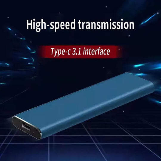 Externe Harde Schijf 2TB Draagbaar Ultradun USB-C 7