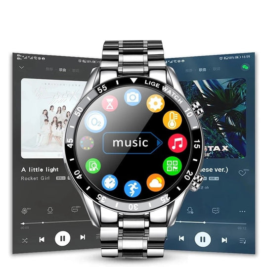 Luxe Mannen Slim Horloge Belleza