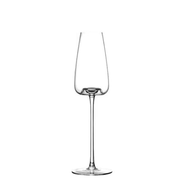 Handgemaakte Wijn- en Champagneglazen Set met Verfijnd Ontwerp 9