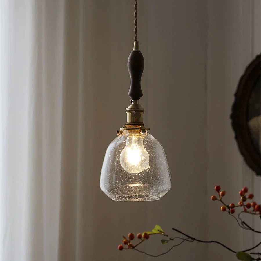 Hanglamp Vintage Stijl met Glazen Design 7