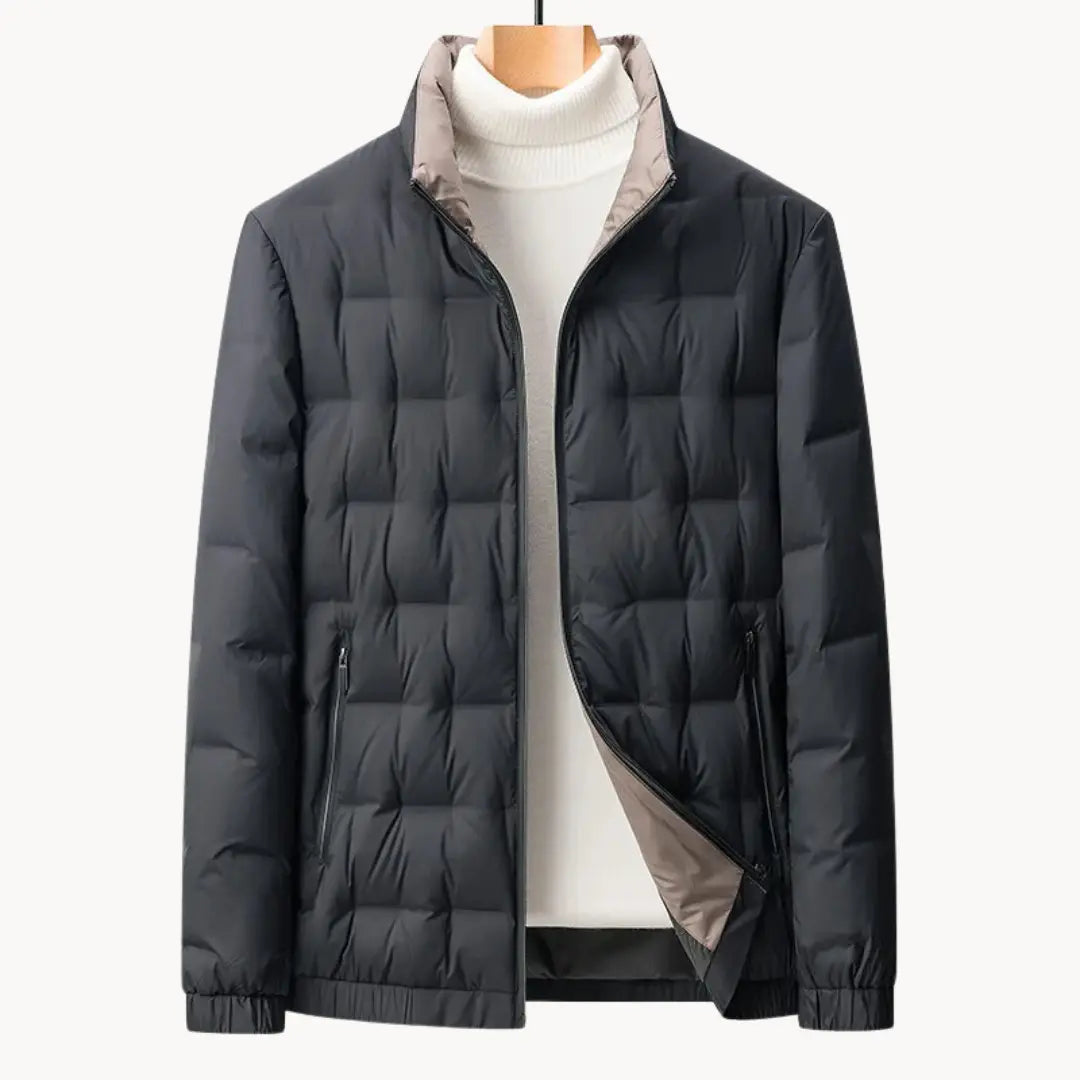 Heren All-Weather Jacket Met Minimalistisch Ontwerp 5