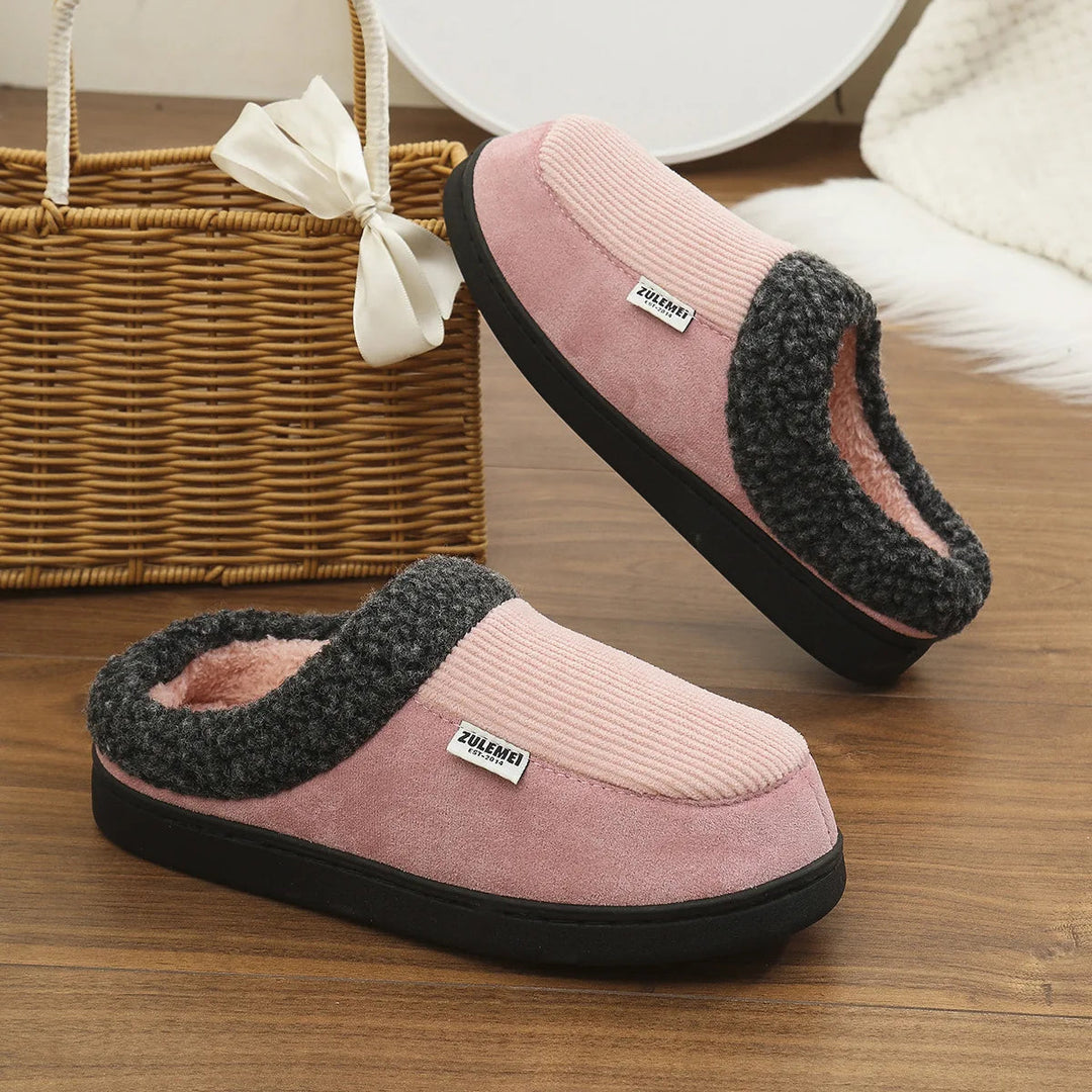 Heren Binnen Slippers met Geheugenfoam en Antislip Zool 5