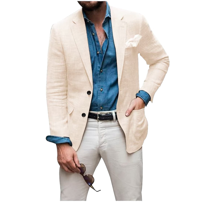 Heren Blazer Casual Stijl 0