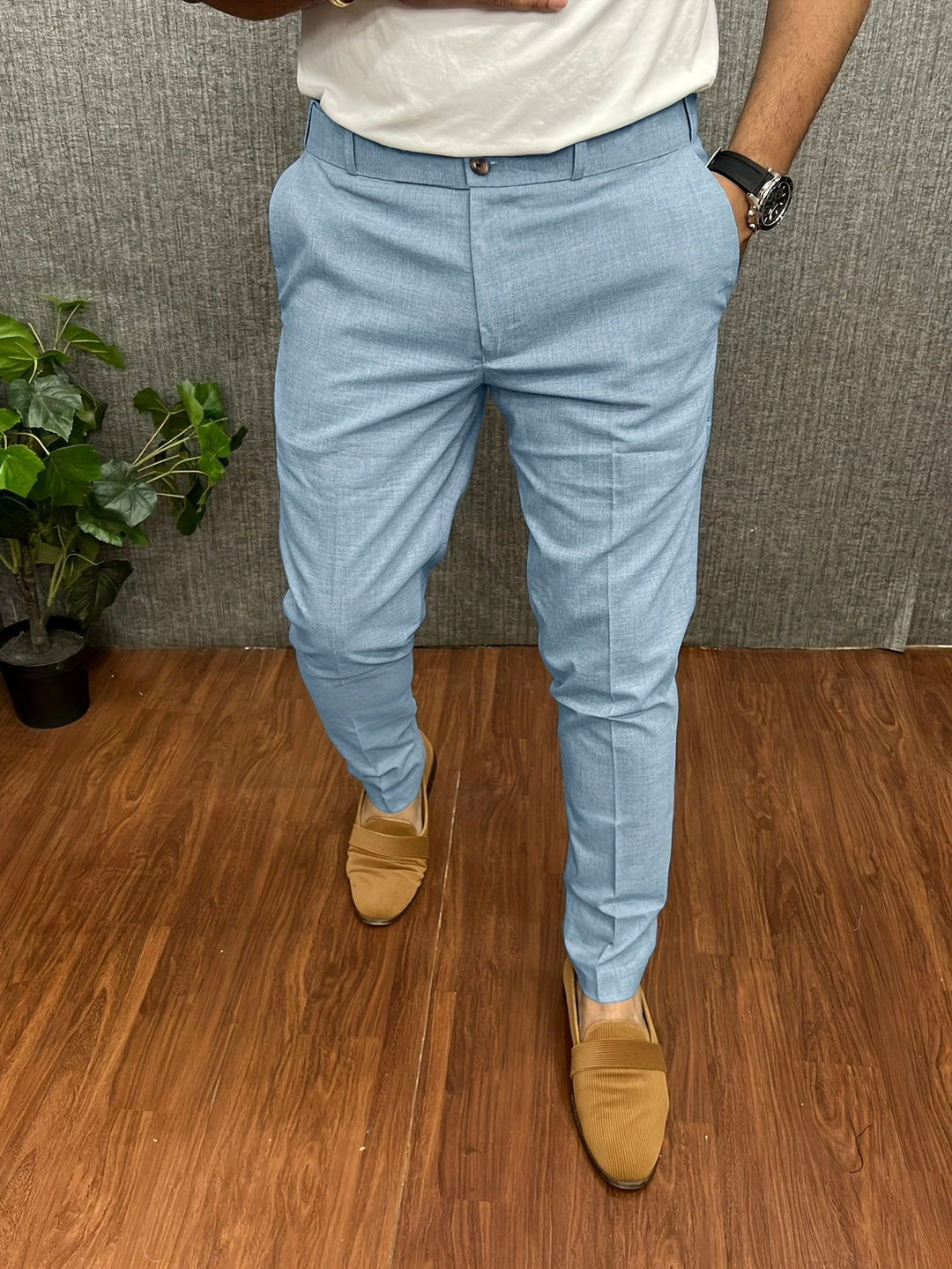 Heren Broeken Stretch Casual Stijl met Praktische Zakken 2