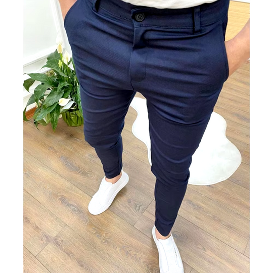 Heren Businessbroek Klassieke Snit 1