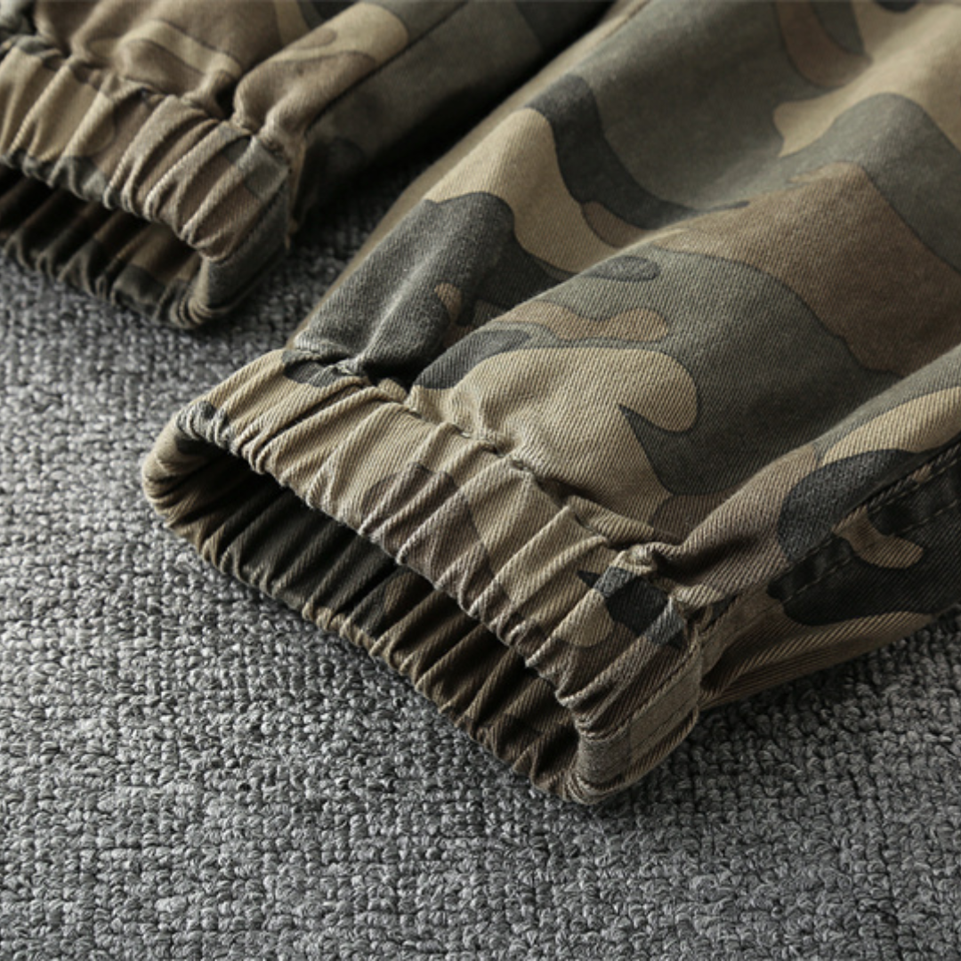 Heren Cargobroek Tactisch Camouflage 8