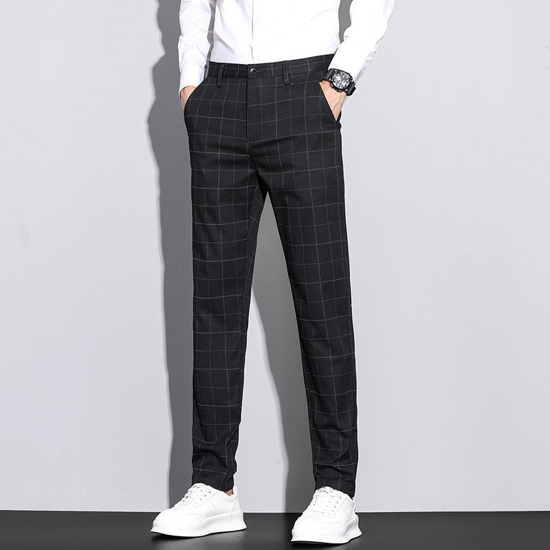 Heren Casual Broek met Rechte Pijpen 1
