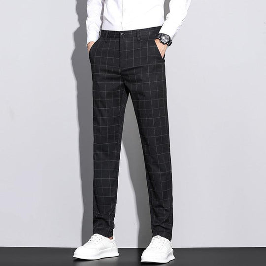 Heren Casual Broek met Rechte Pijpen 1