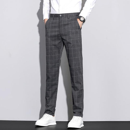 Heren Casual Broek met Rechte Pijpen 7